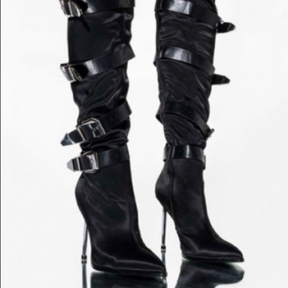 MAKE IT LAST STILETTO BOOT IN BLACK  WREN-BLACK - Picture 8 of 8